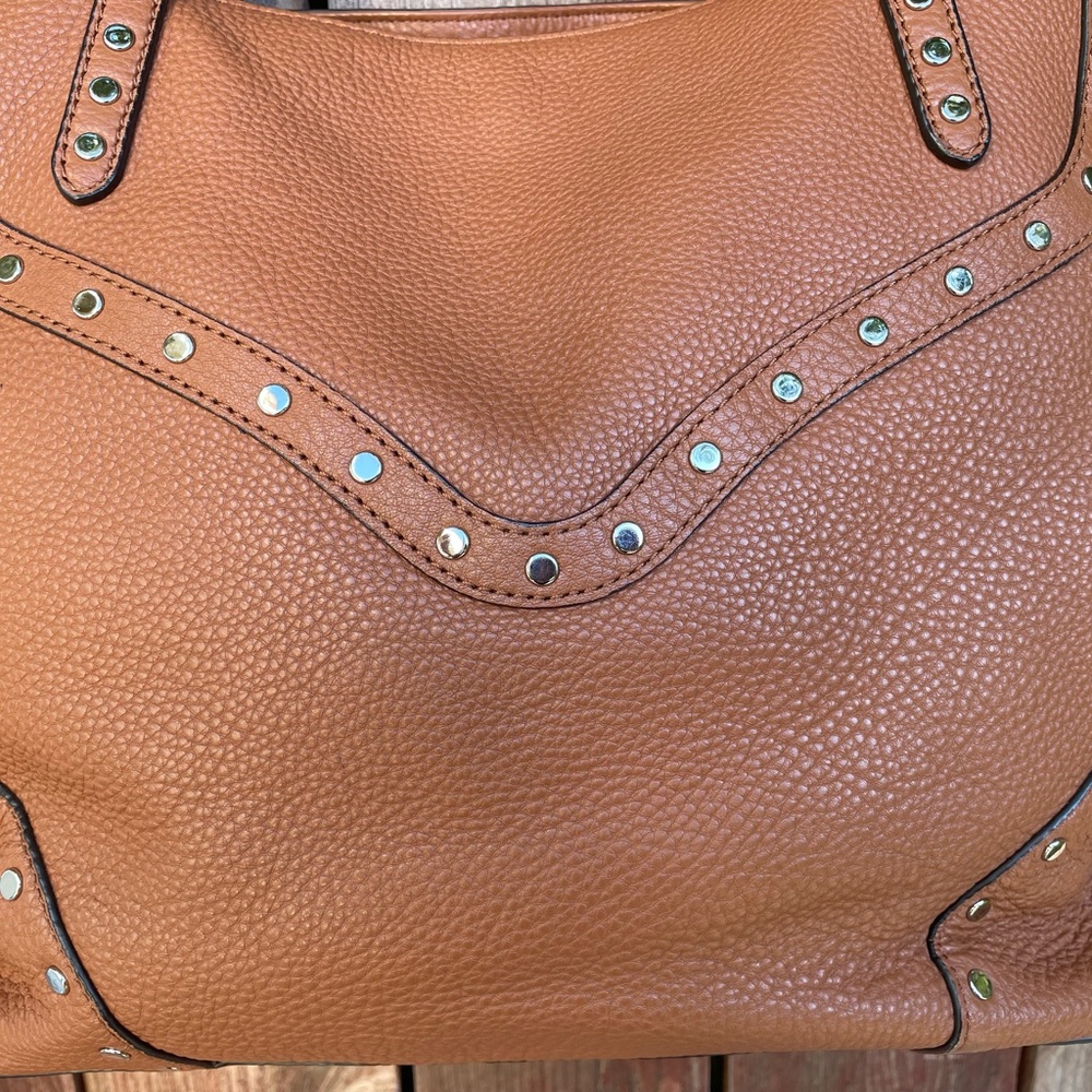 Rebecca Minkoff Rose Tote With Biker Studs in Almond - Picture 2 of 16